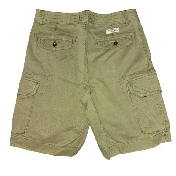 Polo Ralph Lauren Men's Olive Cargo Shorts - Picture 12 of 16